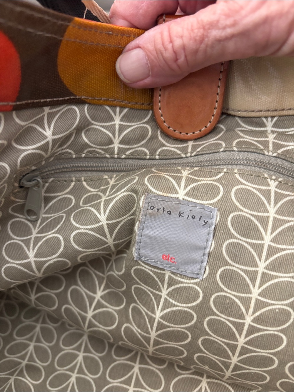 Orla Kiely Colorful Large Bag - Picture 5 of 5